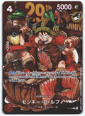 Shonen Jump Monkey D. Luffy P-159 Japanese One Piece 29th Anniversary
