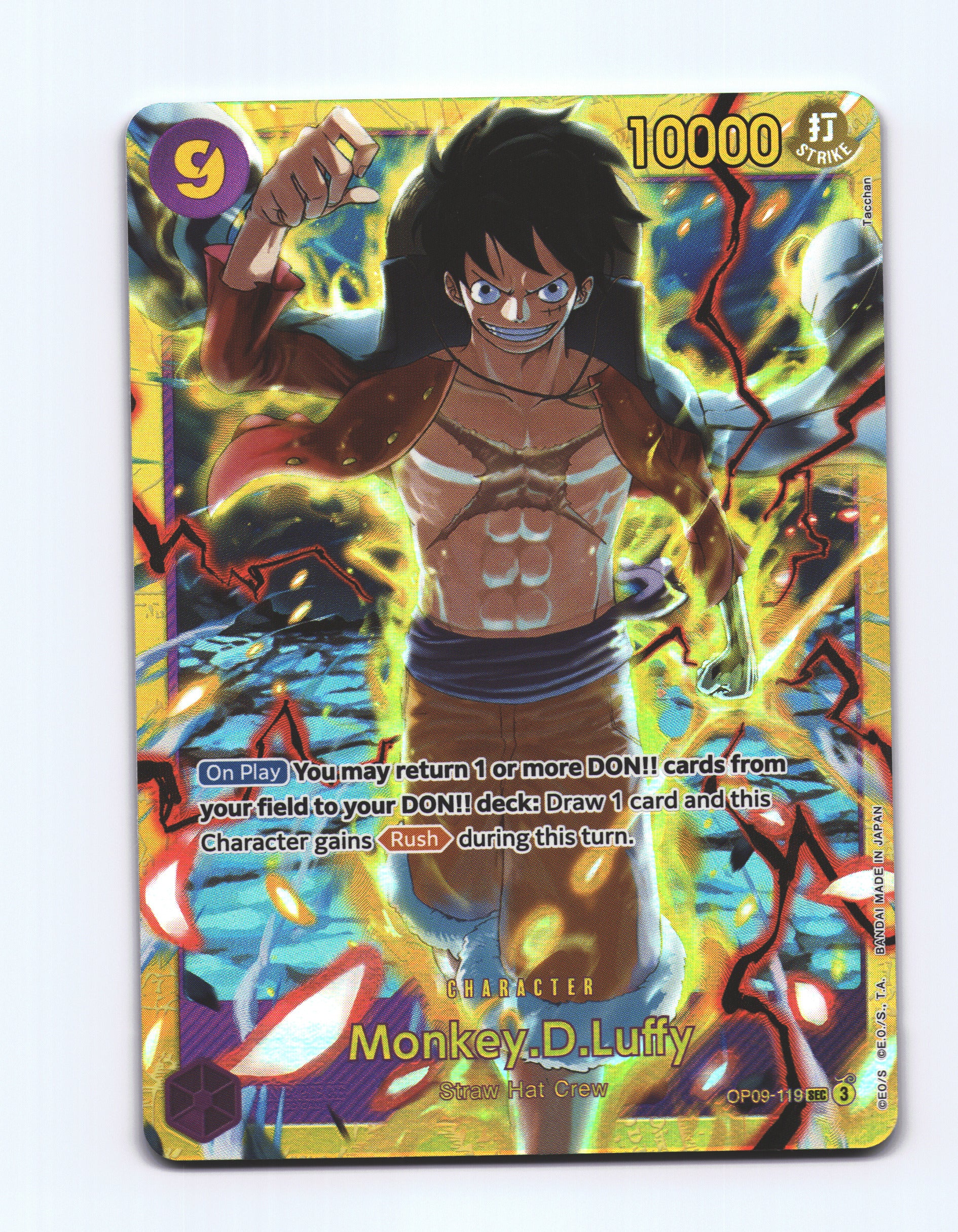 Monkey.D.Luffy (119) SEC Emperors in the New World OP09-119 NM